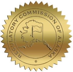 Regulatory Commission of Alaska